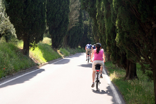 Cyclisme en Chianti