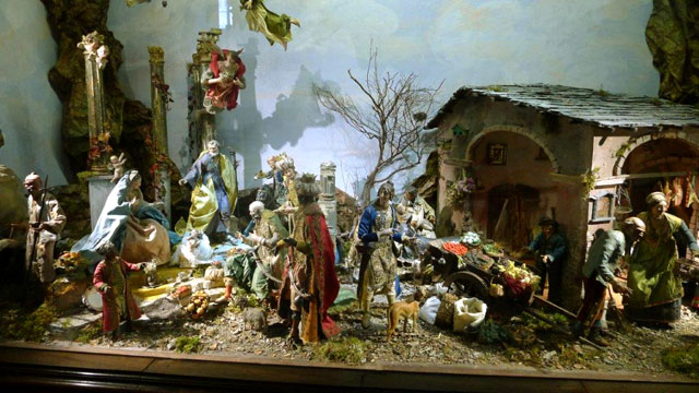 Crèche de Noël: une tradition Italienne